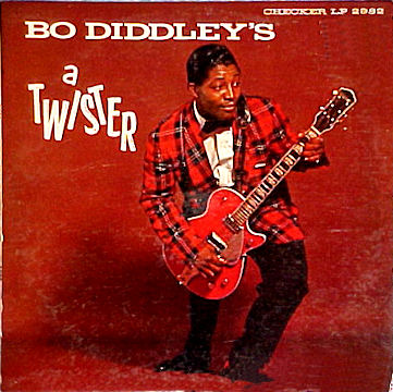  LP-2982 - Bo Diddley's a Twister - Bo Diddley [1962] Maroon label.