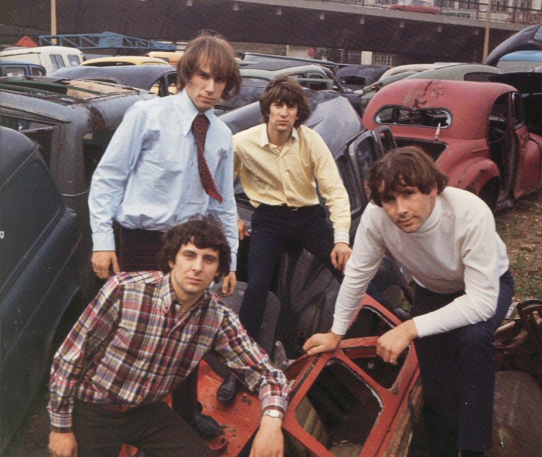 The Troggs, clockwise from top:
Britton, Bond, Presley, Staples.