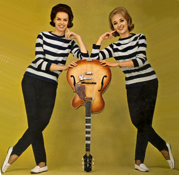 The Caravelles, 1963:
Andrea Simpson (left) and Lois Wilkinson