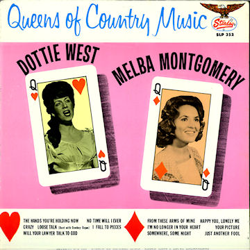 SLP352 Queens of Country Music Dottie West Melba Montgomery 1965 The 
