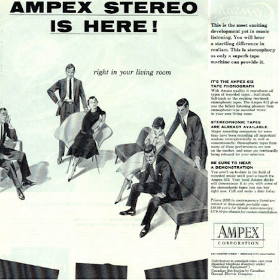 Ampex ad, 1955