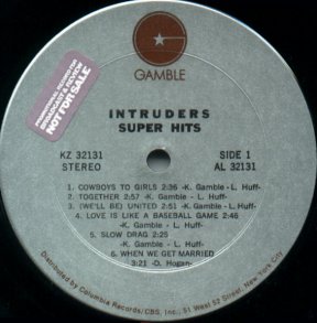 Super Hits - Compilation by The Intruders