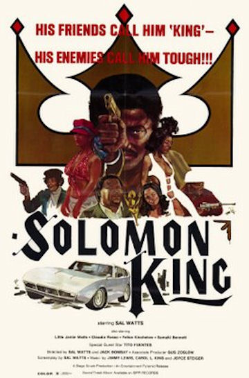 Poster for the film Solomon King