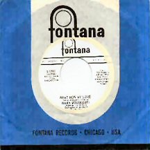 First Fontana 45, deejay copy with Fontana sleeve
