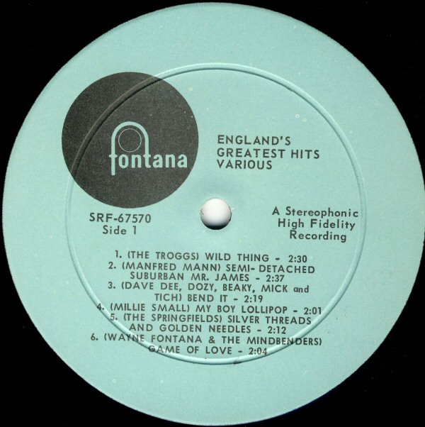 Fontana stereo LP label
