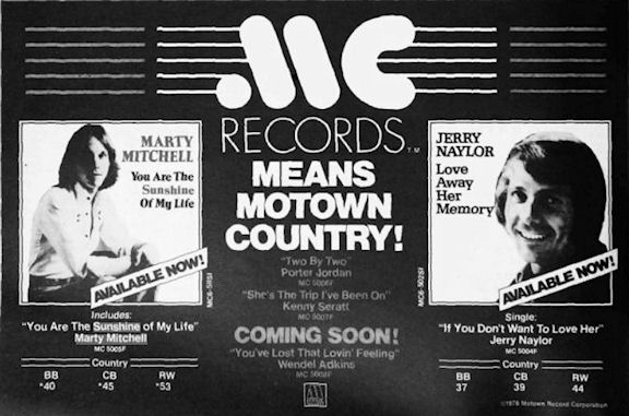 Ad from Billboard Magazine, 3/18/78, for MC singles