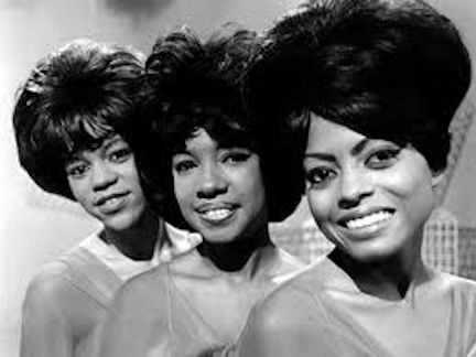 The Supremes (Diana Ross, front)