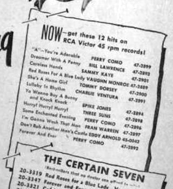 Billboard story, 4/23/49