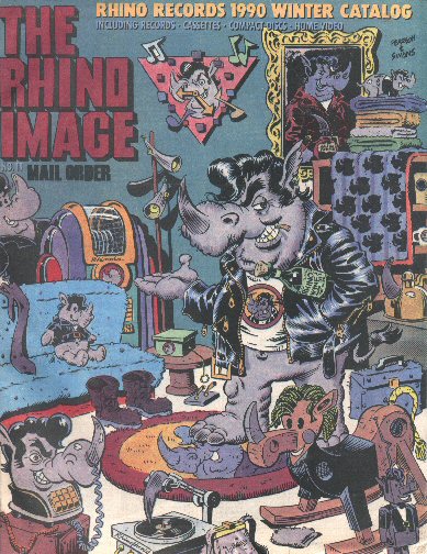 Rhino Catalog, Winter, 1990